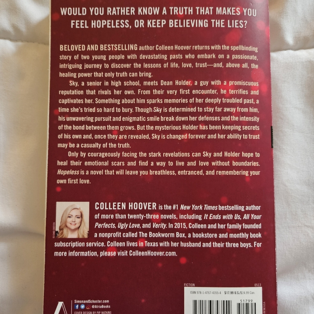 "Hopeless" Book - Picture 2 of 4